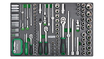 Tủ đồ nghề sửa chữa 7 ngăn Toptul GE-21408 Tủ đồ nghề sửa chữa 7 ngăn Toptul GE-21408