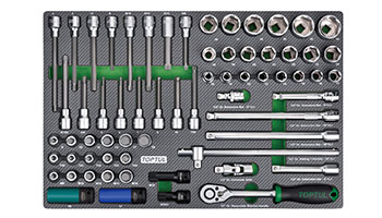 Tủ đồ nghề 7 ngăn 282 chi tiết Toptul GE-28210 Tủ đồ nghề 7 ngăn 282 chi tiết Toptul GE-28210