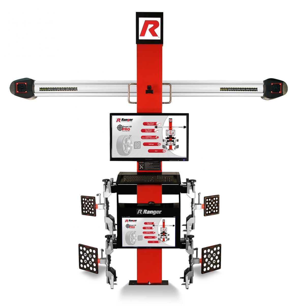 Thiết bị kiểm tra góc đặt bánh xe công nghệ 3D Ranger 3DP4100R Thiết bị kiểm tra góc đặt bánh xe công nghệ 3D Ranger 3DP4100R