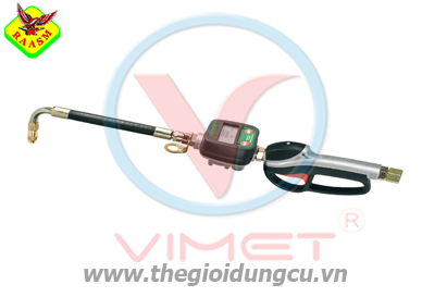 Súng bơm nhớt có đông hồ định lượng Raasm 37760