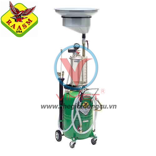 Thiết bị hút nhớt thải bằng khí nén 65 lít Raasm 44065
