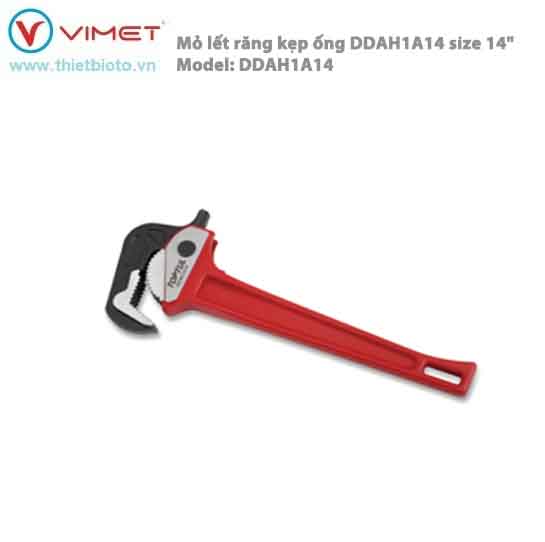 Mỏ lết răng kẹp ống DDAH1A14 size 14