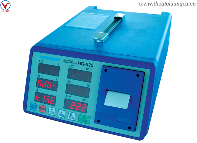 Máy kiểm tra nồng độ khí xả HG-520