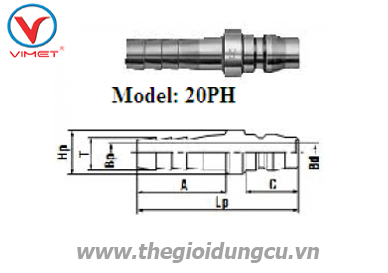 Khớp Nối Nitto 30PH