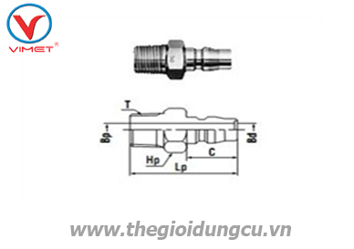 Khớp Nối Nitto 30PM