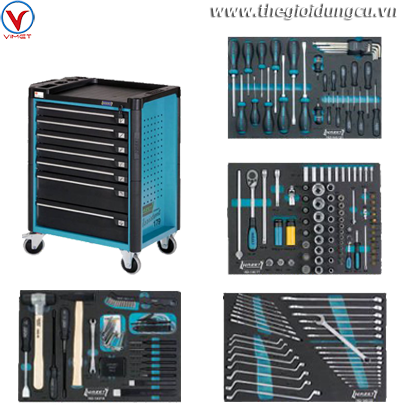 Tủ đồ nghề 7 ngăn HZ 179-7-220