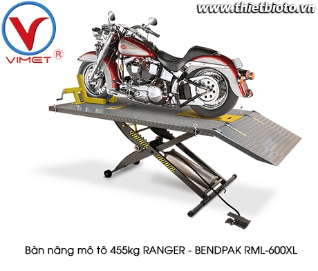 Bàn nâng mô tô 455kg RANGER - BENDPAK RML-600XL
