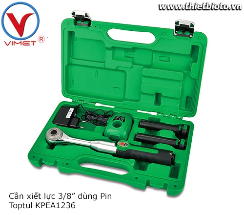 Bộ cần siết lực dùng Pin 3/8 Toptul KPEA1236