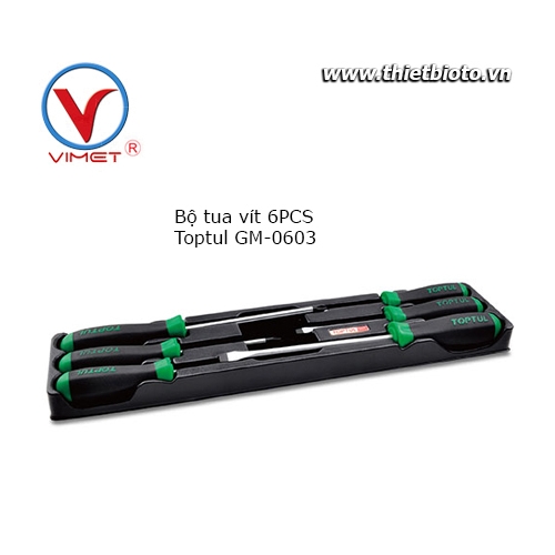 Bộ tua vít 6 chi tiết Toptul GM-0603