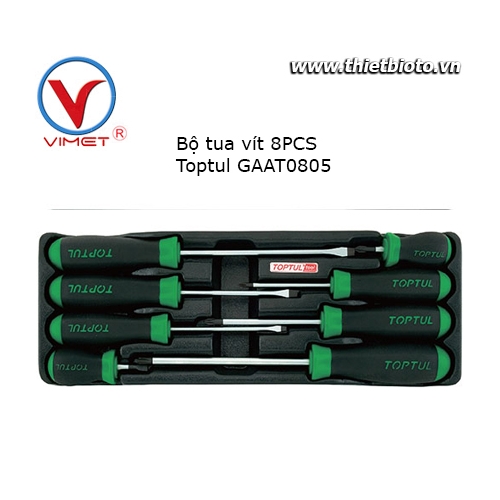 Bộ tua vít 8 chi tiết Toptul GAAT0805