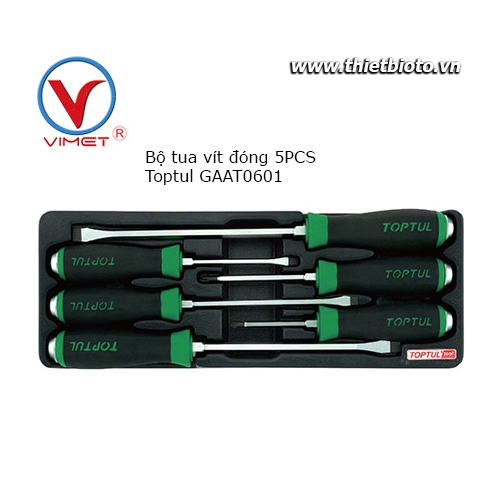 Bộ tua vít đóng 6 chi tiết Toptul GAAT0601