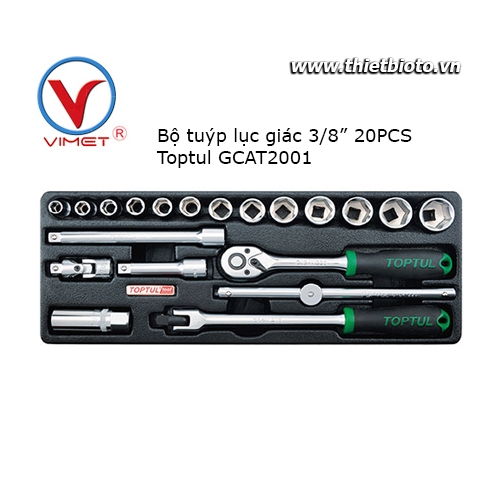 Bộ tuýp lục giác 3/8