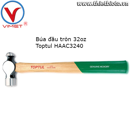 Búa đầu tròn 32oz Toptul HAAC3240