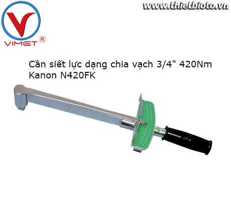 Cần siết lực dạng chia vạch 3/4