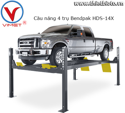 Cầu nâng 4 trụ HDS-14X