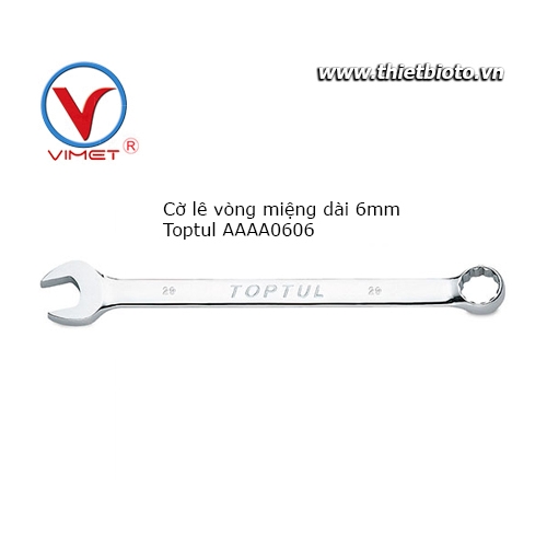Cờ lê vòng miệng dài Toptul AAAA0606
