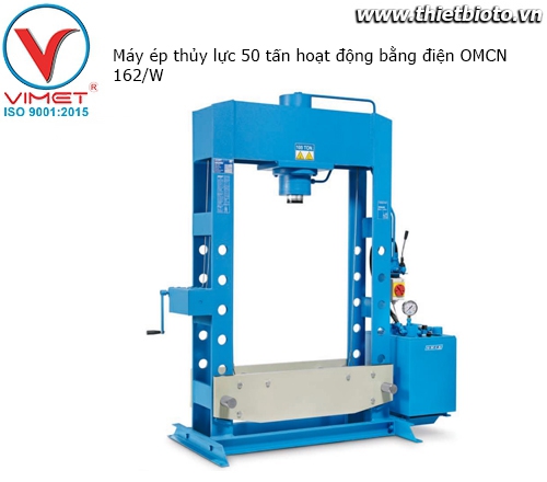 Máy ép thủy lực 50 tấn hoạt động bằng điện OMCN 162/W