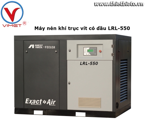Máy nén khí trục vít có dầu LRL-550