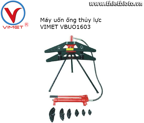Máy uốn ống thủy lực Vimet VBUO1603