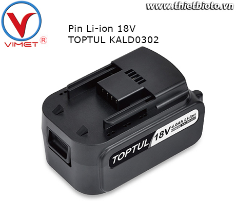 Pin li-ion 18V Toptul KALD0302