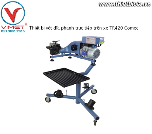 Thiết bị vớt đĩa drum trực tiếp trên xe TR420 Comec