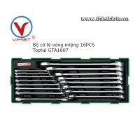 Bộ cờ lê vòng miệng 16 chi tiết Toptul GTA1607
