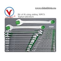 Bộ cờ lê vòng miệng 30pcs Toptul GED3025