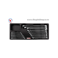 Bộ cờ lê vòng mở 15 độ 6-24 mm - 16 món