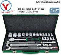 Bộ đồ nghề xách tay 24 chi tiết Toptul GCAD2408