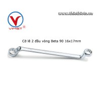 Cờ lê 2 đầu vòng Beta 90 16x17mm