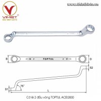 Cờ lê 2 đầu vòng TOPTUL ACEI2830