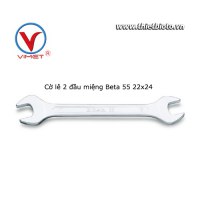 Cờ lê 2 đầu miệng Beta 55 22x24