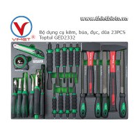 Khay đồ nghề 23 chi tiết Toptul GED2332