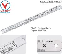 Thước đo bằng thép không gỉ Toptul IABA0500