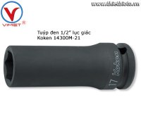 Tuýp đen 1/2 đầu lục giác 14300M-21