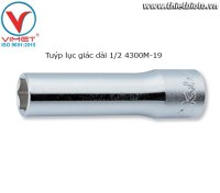 Tuýp lục giác dài 1/2 4300M-19
