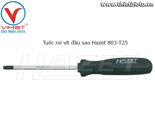 Tuốc nơ vít đầu sao Hazet 803-T25