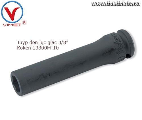 Tuýp đen lục giác 3/8 Koken 13300M-10